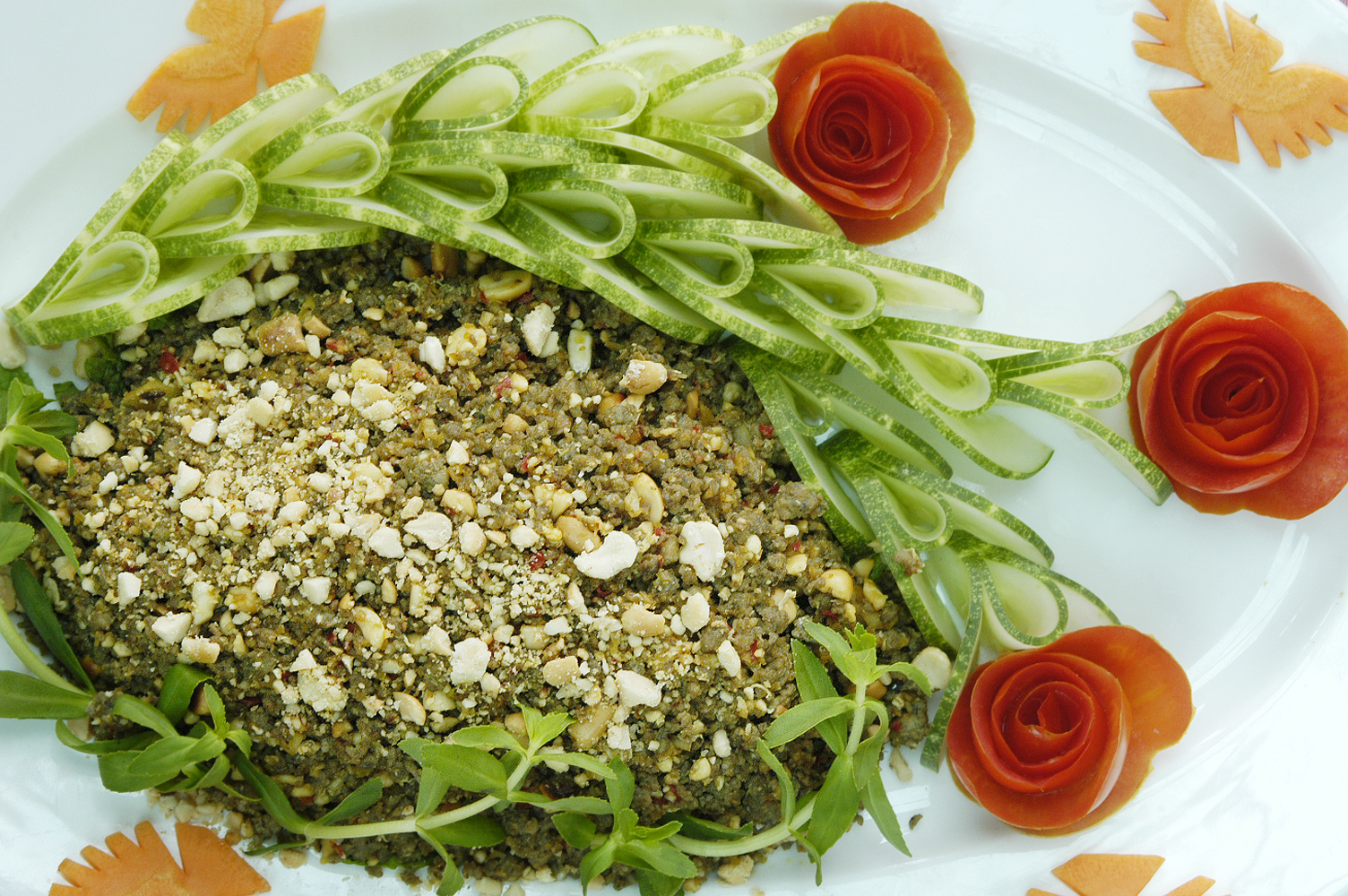 các món ăn chế biến từ con dông cát chất lượng, an toàn